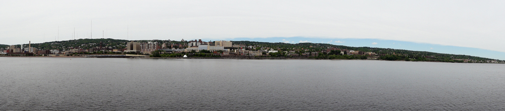 panorama of Duluth MN